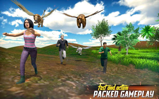 Flying Wild Animals Survival screenshot 8