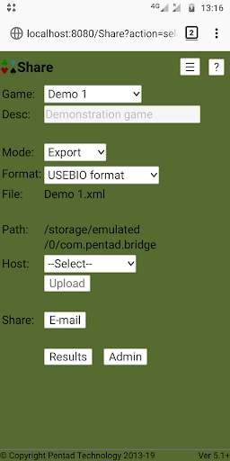 Bridge Scorer screenshot 8