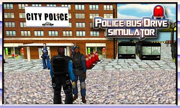 Police Bus Driving Simulator screenshot 3
