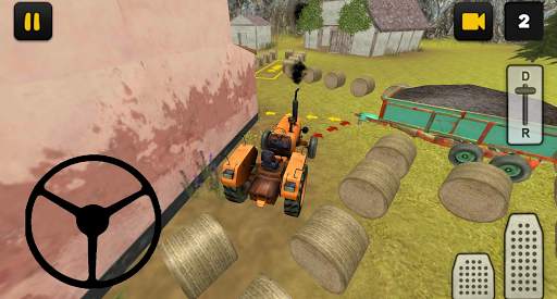 Classic Tractor 3D: Sand Transport screenshot 3