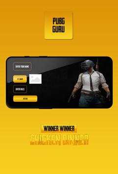 Pubg Guru - Winner Winner Chicken Dinner screenshot 2