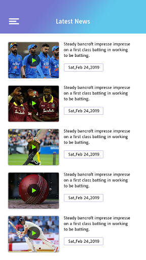 Live cricket score : Watch live cricket score screenshot 4