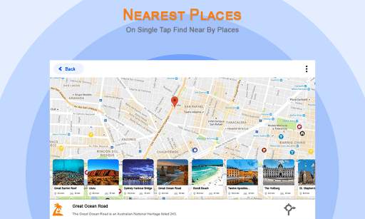 Live Earth Cam Street view: GPS Route Finder Pro screenshot 5