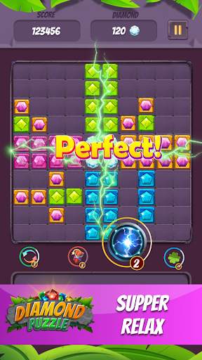 Brick game: Legend stone - jewel block puzzle game screenshot 3
