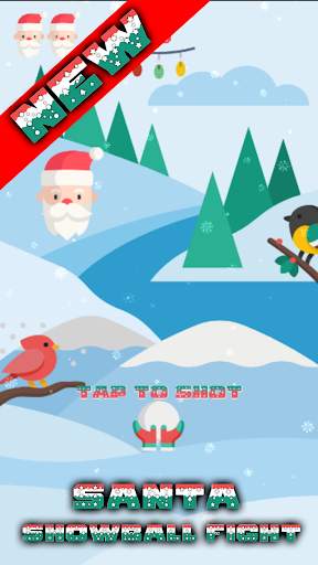 Santa : Snowball fight screenshot 2