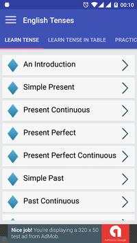 study English tenses screenshot 1