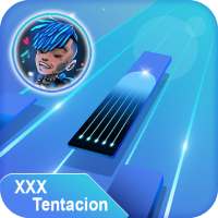 XXXTentacion Piano Tiles Magic logo