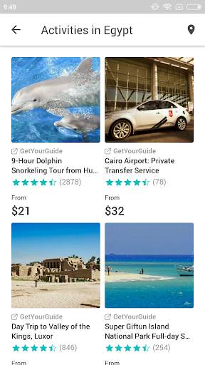Egypt Travel Guide in English with map screenshot 4