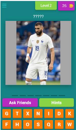 Guess footballers screenshot 3