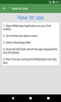 Dual Account for Whatsapp screenshot 2