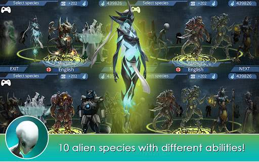 X-CORE. Galactic Plague. Offline Strategy game. screenshot 2