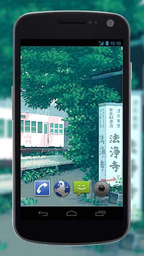 Rain Pixel Art 2D Live Wallpaper screenshot 4