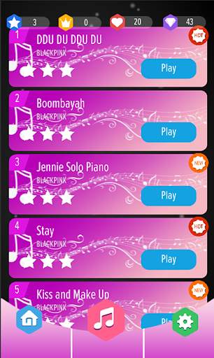 BLACKPINK Piano Tiles - KPOP 🎹 screenshot 3