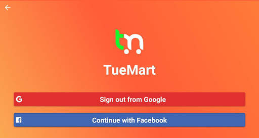 TueMart screenshot 2