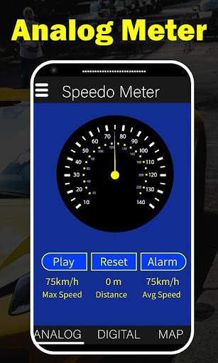 GPS Speedometer & Offline Odometer: Speed Tracker screenshot 1
