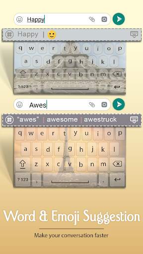 Paris Keyboard screenshot 3