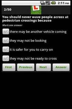 UK Driving  Theory Test Lite screenshot 4