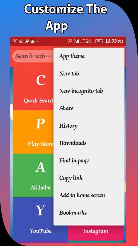 Lite Browser - 4G LTE Browser App screenshot 7
