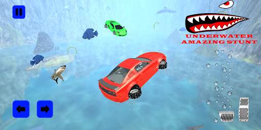 Extreme Underwater Floating Car Water Games 2020 screenshot 1