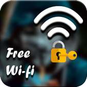 Free wifi - Easy to find password logo