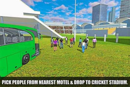 IPL Cricket Bus Driving Sim: Passenger Coach Taxi screenshot 4
