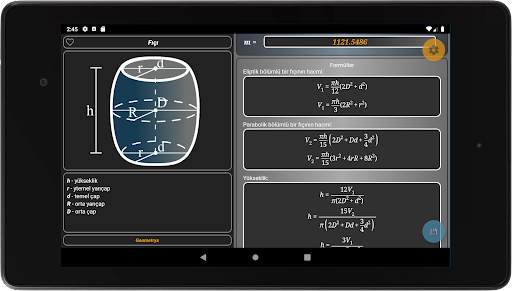 Geometryx Geometri Hesaplayıcı screenshot 15