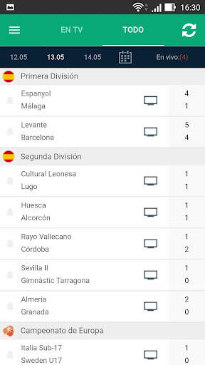 Futbol en TV screenshot 3