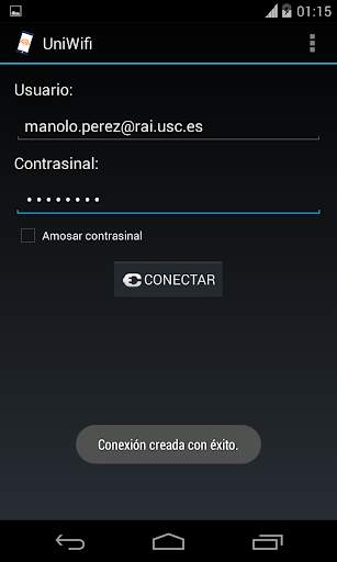 UniWifi скриншот 2