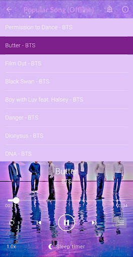 BTS Song & Lyrics screenshot 3