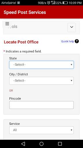Speed Post Tracking screenshot 7