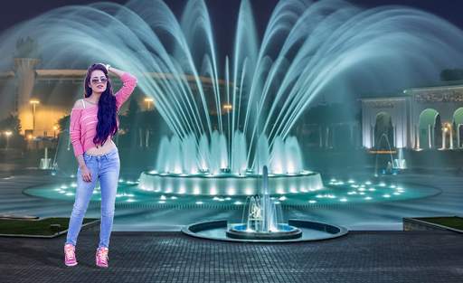 Water Fountain Photo Frames screenshot 5