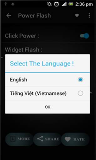Power Button FlashLight screenshot 4