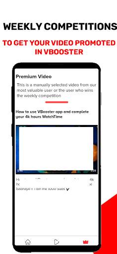 VBooster - Views and watchTime Booster screenshot 3
