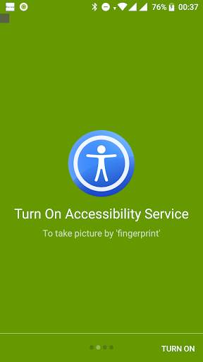 Fingerprint Camera shutter screenshot 3