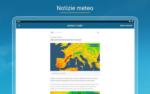 Meteo & Radar: allerte meteo screenshot 22