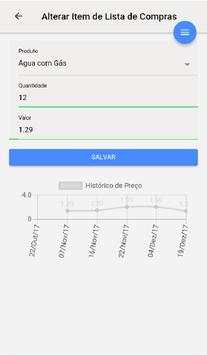 Shopping List: line and bar charts, budge control screenshot 16
