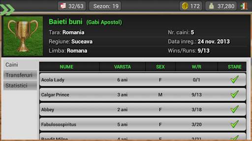 Dog Racing GHmanager screenshot 3
