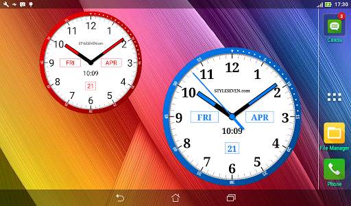 Color Analog Clock-7 screenshot 13