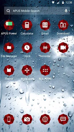 Shower-APUS Launcher theme screenshot 2