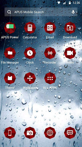 Shower-APUS Launcher theme screenshot 2