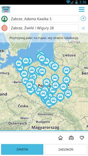 Tele Taxi Centrum Zabrze screenshot 2