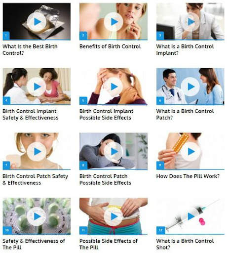 Birth Control Method Guide скриншот 1