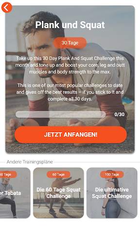 30 Tage Squat Challenge screenshot 6