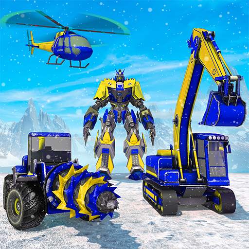 Heavy Excavator Robot Game 2.24