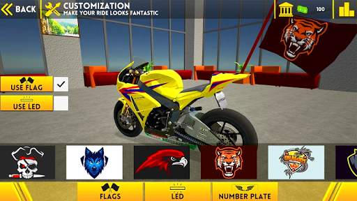 Crazy Bike Driving Simulator : 3D Stunt Game screenshot 4