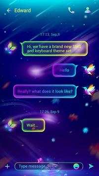 (FREE) GO SMS FANTASY COLOR THEME screenshot 3