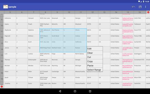 CSV Editor screenshot 9