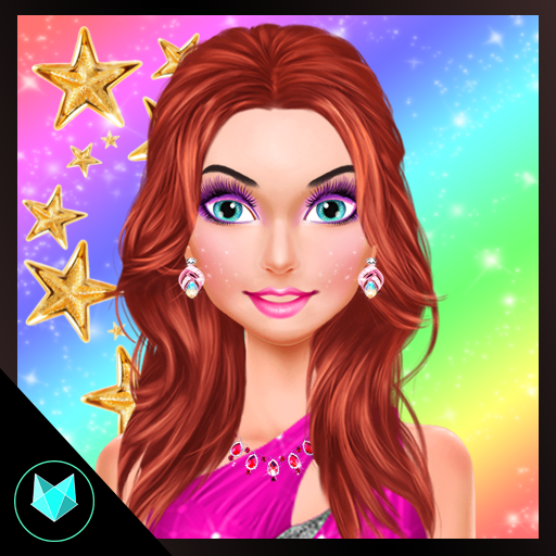 Celebrity Star Makeover Makeup Salon Game icon