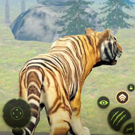Tiger Family Simulator - Wild Animal Games icon