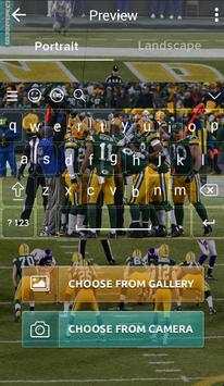 Green bay packers Keyboard स्क्रीनशॉट 2